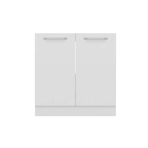 کابینت زیر سینک فلفور کابینت مدل PVC - 80 cm