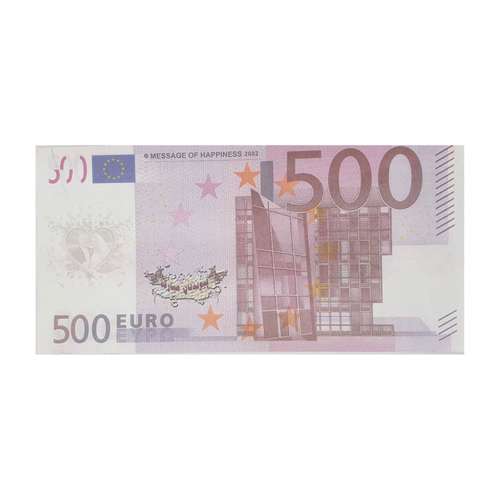 اسکناس تزئینی مدل 500 یورو بسته 80 عددی