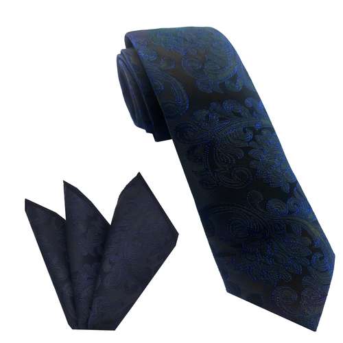 ست کراوات و دستمال جیب مردانه هکس ایران مدل KT-397