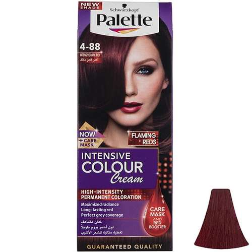 کیت رنگ موی پلت سری Intensive مدل Intensive Dark Red شماره 88-4