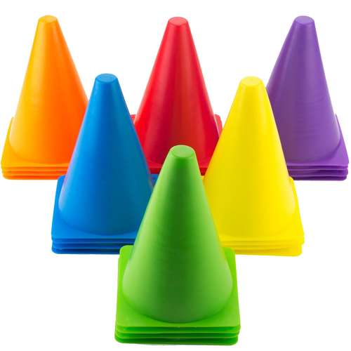 مانع تمرین مدل Training Cones 2020 در 5 رنگ مجموعه 10 عددی به همراه پاوربالانس