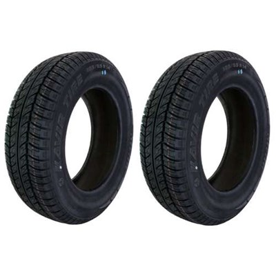 لاستیک خودرو کویر تایر مدل KB14 سایز 185/65R14 - دو حلقه