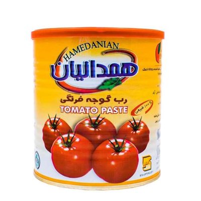 کنسرو رب گوجه فرنگی همدانیان مقدار 4500 گرم