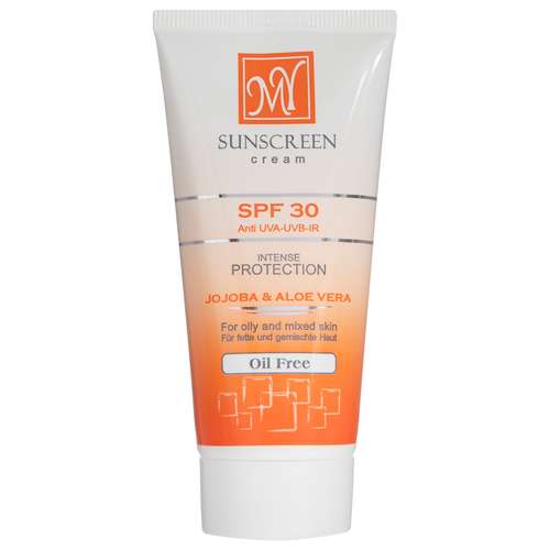کرم ضد آفتاب بی رنگ مای SPF30 مدل Intense Protection مناسب پوست های مختلط و چرب حجم 50 میلی گرم