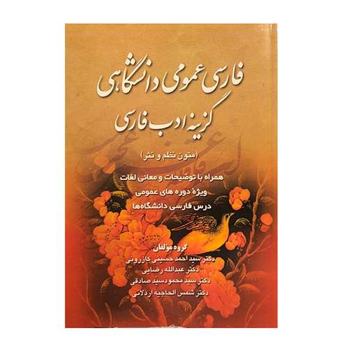 کتاب فارسی عمومی دانشگاهی گزینه ادب فارسی اثر جمعی از نویسندگان انتشارات ارمغان