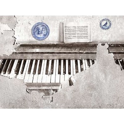 پوستر دیواری طرح موسیقی و پیانو کد pb150