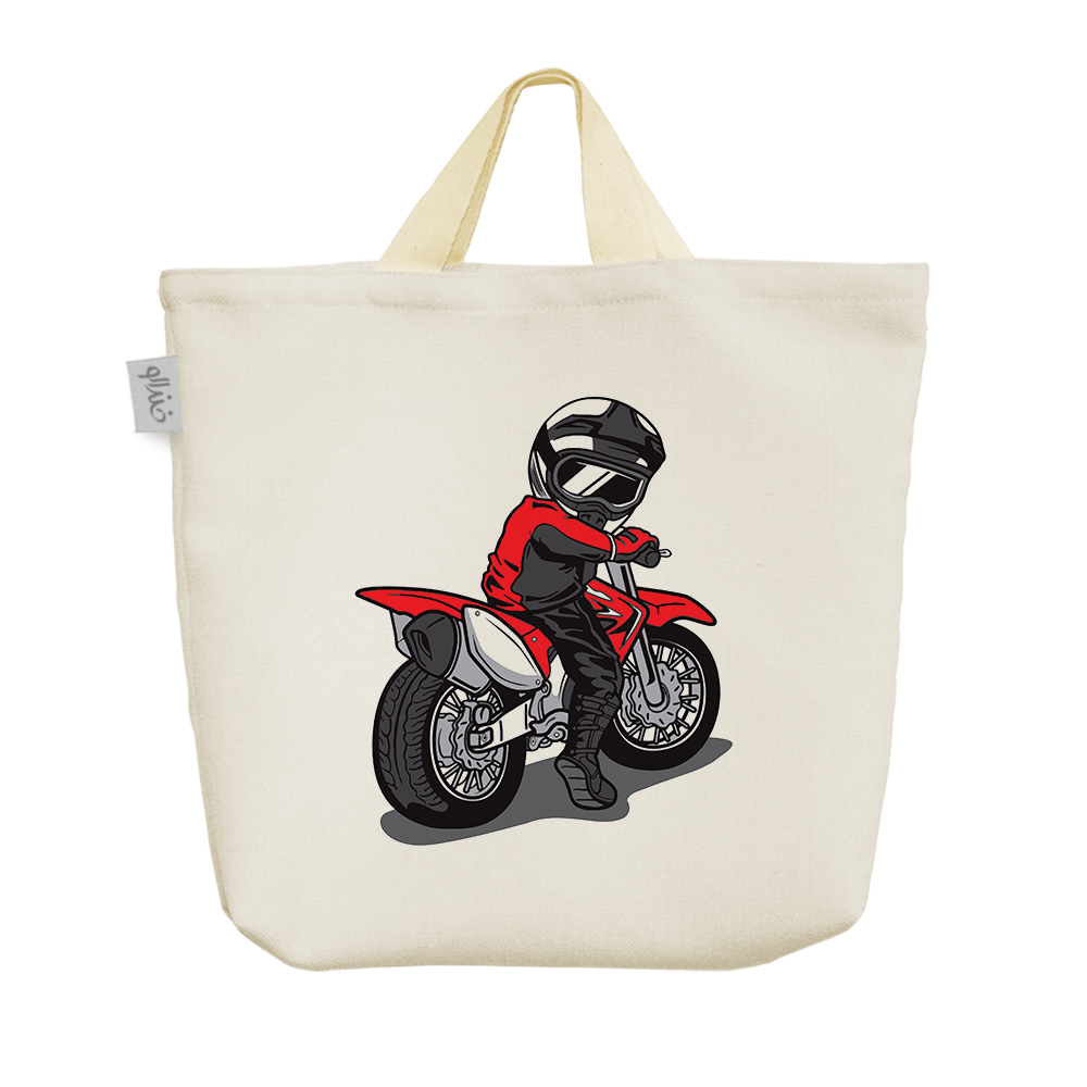 ساک خرید خندالو مدل موتور سیکلت Motorcycle کد 6092
