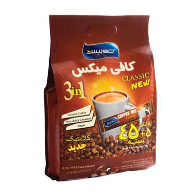 کافی میکس دوبیس بسته 50 عددی