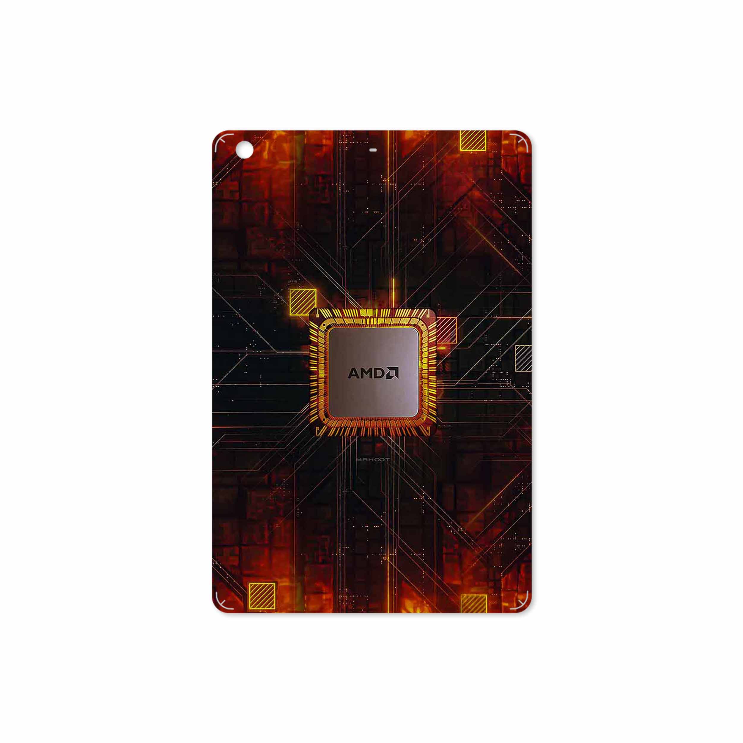 برچسب پوششی ماهوت مدل AMD Brand مناسب برای تبلت اپل iPad mini 2 2013 A1490