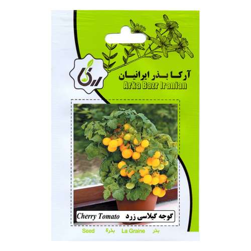 بذر گوجه گیلاسی زرد آرکا بذر ایرانیان کد 97-ARK