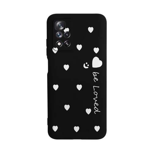 کاور قاب گارد طرح قلب فانتزی مینیمال کد s6168 مناسب برای گوشی موبایل شیائومی Redmi Note 11 5G / Poco M4 Pro 5G
