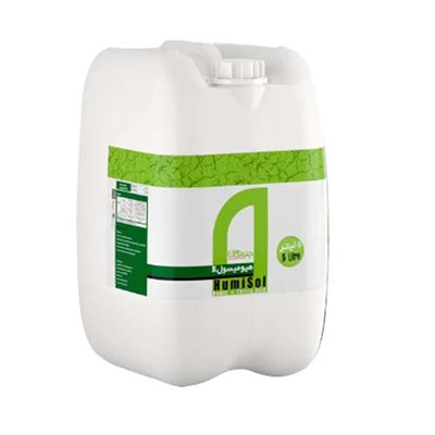 کود مایع اسید هیومیک و فولویک اسید جنوبگان مدل asid-humic-5 حجم 5 لیتر