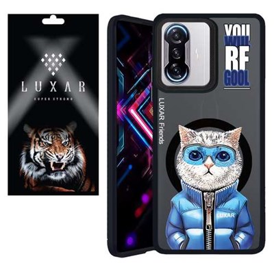 کاور لوکسار مدل Rich Cat مناسب برای گوشی موبایل شیائومی Redmi K40 / K40 Pro /  Mi 11X / Mi 11 X Pro/ K40 Pro Plus / Mi 11i / Poco F3