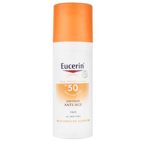 فلوئید ضد آفتاب بی رنگ اوسرین سری Sun Protection Spf50 مناسب انواع پوست حجم 50 میلی لیتر