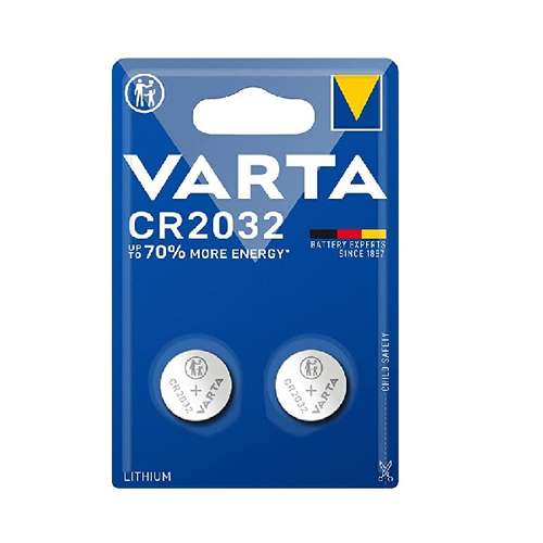 باتری سکه ای وارتا مدل ORGINAL CR 2032  بسته 2 عددی