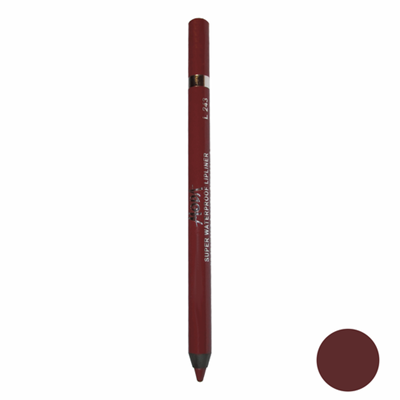 مداد لب مودا مدل super waterproof lipliner شماره L243