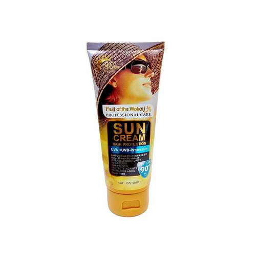 کرم ضد آفتاب بدون رنگ وکالی SPF90 مدل 01 مناسب برای انواع پوست ها حجم 130 میلی‌لیتر