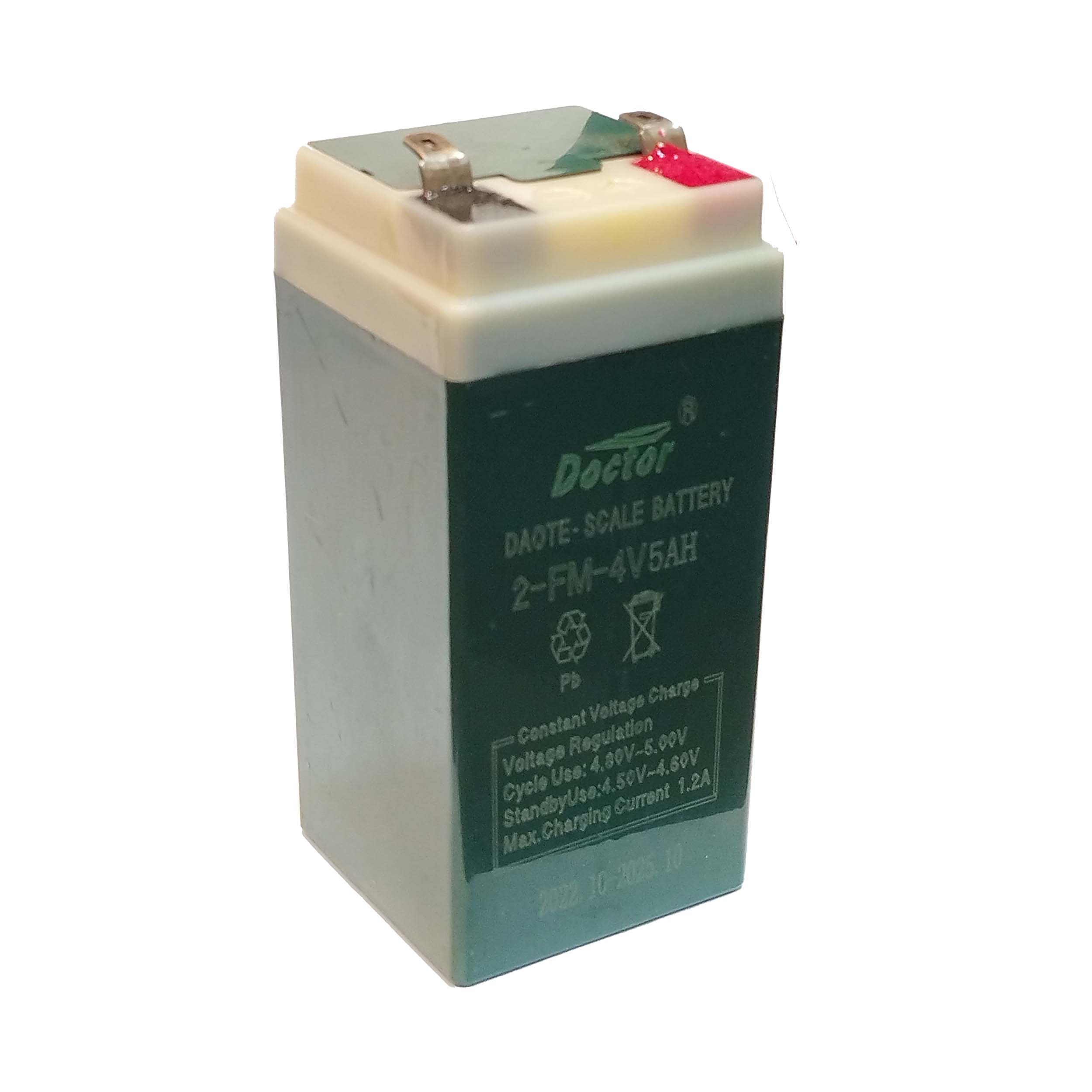 باتری سیلد اسید 4 ولت 5 آمپر ساعت دکتر مدل KSRE-4-5