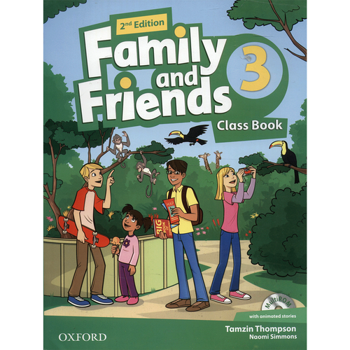 کتاب زبان Family And Friends 3 - Class Book + Workbook