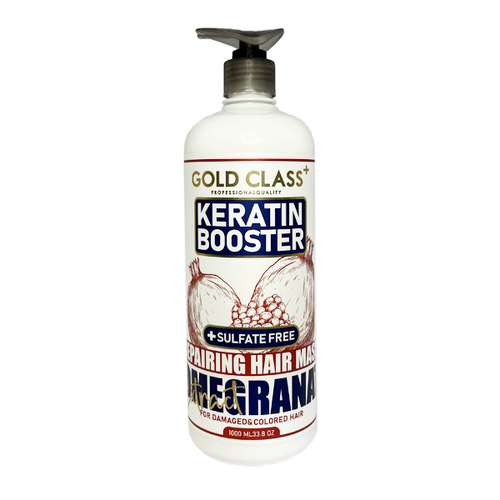 ماسک مو گلد کلس مدل Keratin booster حجم 1000 میلی لیتر