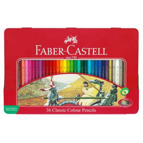 مداد رنگی 36 رنگ فابر کاستل مدل کلاسیک کد C - 115846 