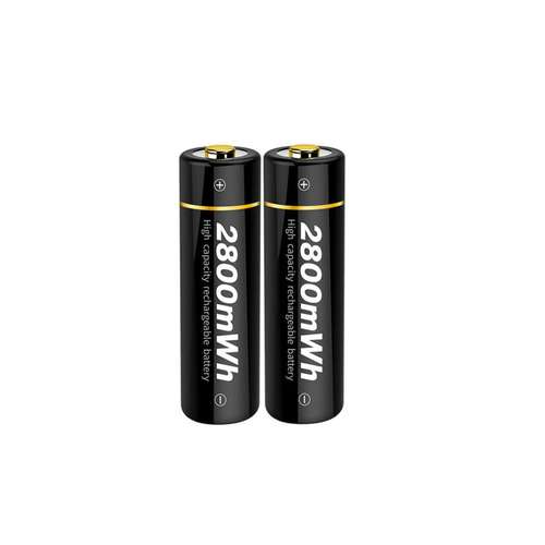 باتری قلمی قابل شارژ بستون مدل LION کد میکرو USB بسته دو عددی