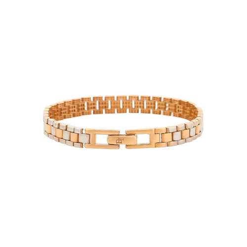دستبند طلا 18 عیار زنانه هور گالری مدل Hcb110