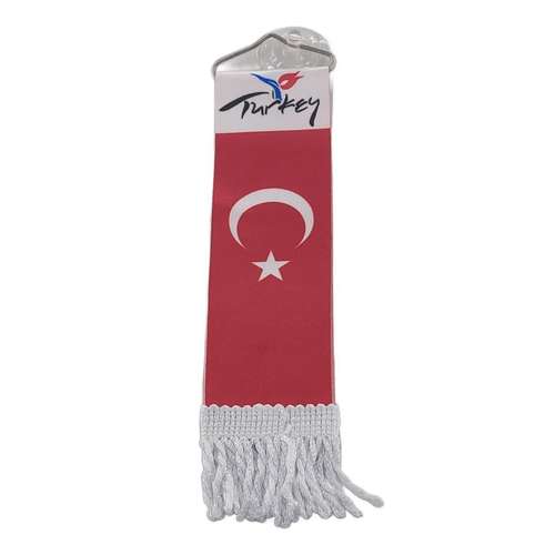آویز تزئینی خودرو مدل J.S پرچم ترکیه