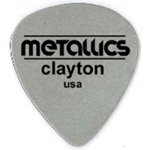پیک گیتار الکتریک کلایتون مدل نازک Steel Metallics بسته‌ سه عددی