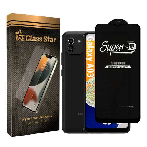  محافظ صفحه نمایش گلس استار مدل STAR-SUPER-D مناسب برای گوشی موبایل سامسونگ Galaxy A03