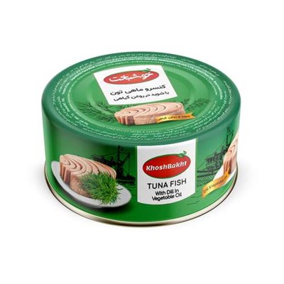 کنسرو ماهی تون شوید در روغن گیاهی خوشبخت - 180 گرم