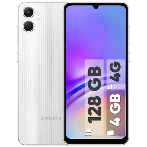 گوشی موبایل سامسونگ مدل Galaxy A05 دو سیم کارت ظرفیت 128 گیگابایت و رم 4 گیگابایت 