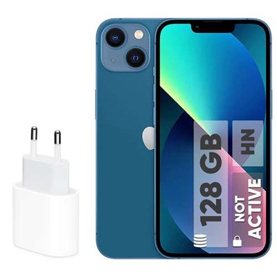 گوشی موبایل اپل مدل iPhone 13 HN تک سیم‌ کارت ظرفیت 128 گیگابایت و رم 4 گیگابایت - نات اکتیو - به همراه شارژر