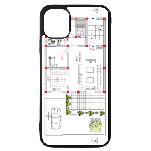 کاور گالری وبفر طرح نقشه کشی مناسب برای گوشی موبایل اپل iphone 14