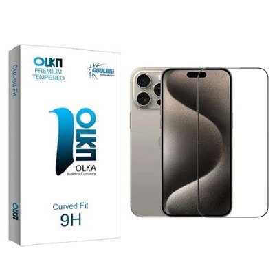 محافظ صفحه نمایش کولینگ مدل olka FULL مناسب برای گوشی موبایل اپل iPhone 15 Pro Max