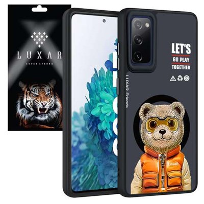 کاور لوکسار مدل Teady Bear مناسب برای گوشی موبایل سامسونگ Galaxy S20 FE / S20 Fan Edition / S20 FE 2022