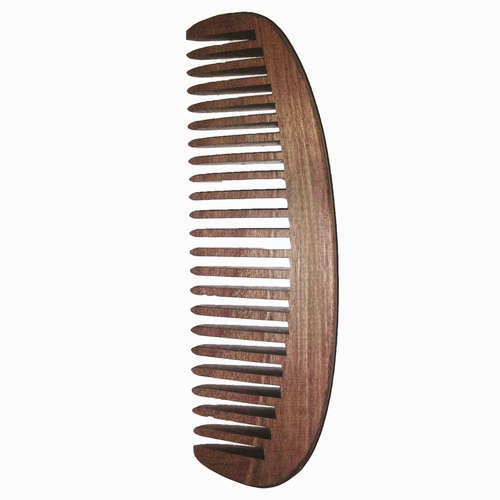 شانه مو مدل چوبی دستساز جیبی