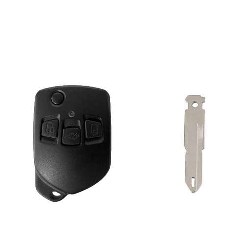 قاب یدک تاشو ریموت خودرو قطعه سازان کبیر مدل YADK-LX-30830 مناسب برای سمند LX به همراه کلید خام