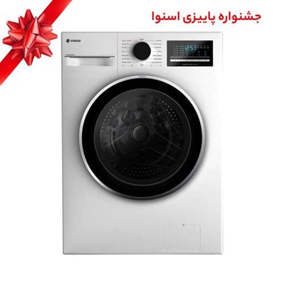 ماشین لباسشویی اتوماتیک اسنوا مدل SWM-B80W ظرفیت 8 کیلوگرم