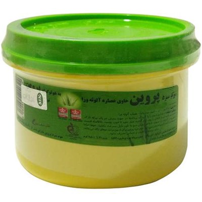 موم سرد پروین مدل Aloevera حجم 750 گرم