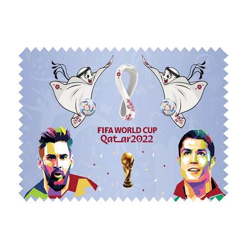 برچسب مدل جام جهانی قطر طرح رونالدو و مسی
