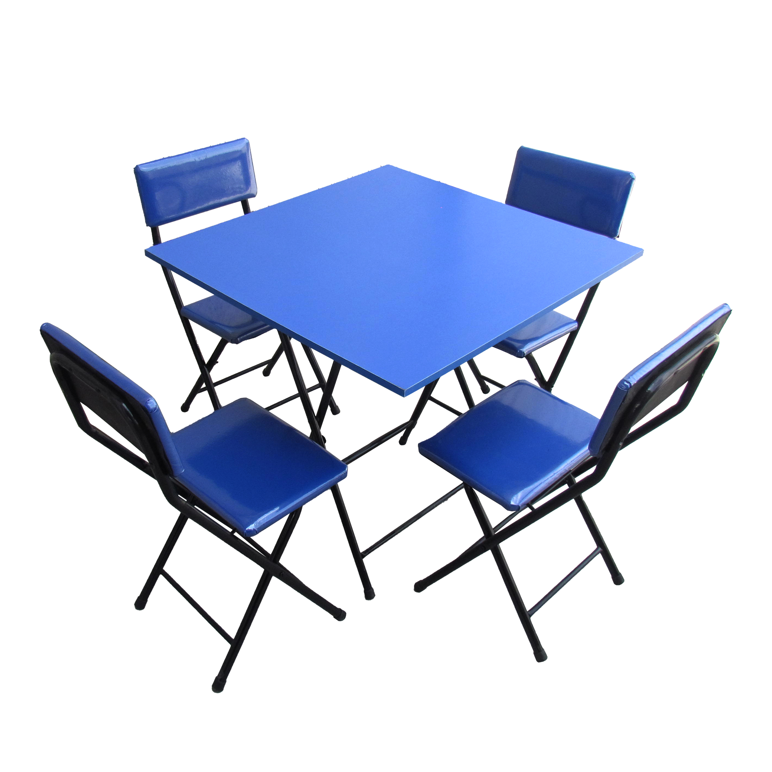 میز و صندلی غذاخوری 4 نفره میزیمو مدل تاشو کد 8308