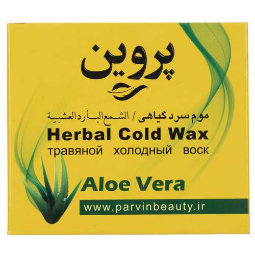 موم سرد پروین مدل Aloe Vera حجم 300 گرم