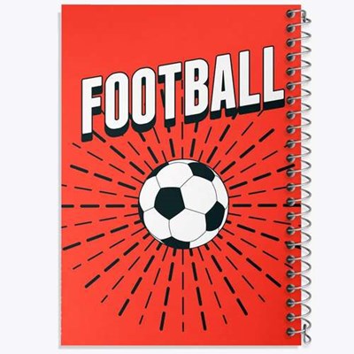 دفتر لیست خرید 50 برگ خندالو طرح فوتبال Football کد 25941