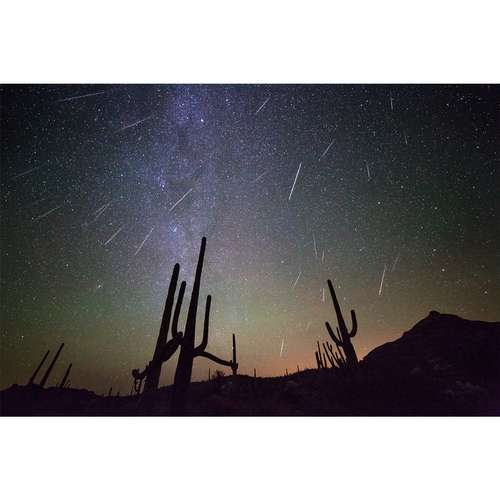 تابلو شاسی سری زیباترین عکس های جهان طرح آسمان شب کد 235