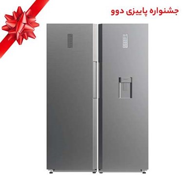 یخچال و فریزر ساید بای ساید 40 فوت دوو مدل SRI/SFI-20SS