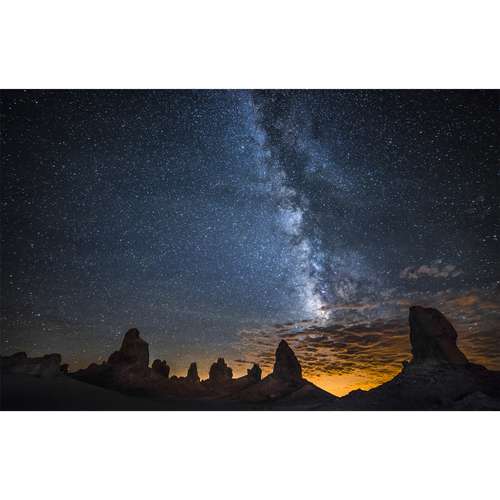 تابلو شاسی سری زیباترین عکس های جهان طرح کهکشان راه شیری کد 243