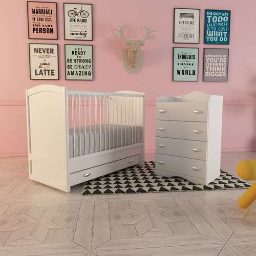 سرویس تخت و کمد کودک و نوزاد اعیان مدل FH330