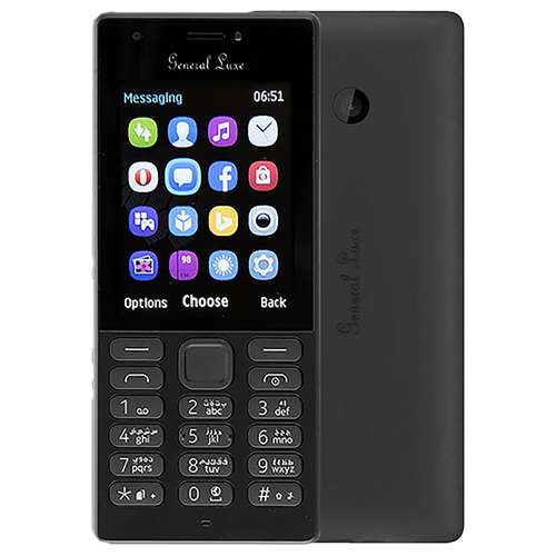 گوشی موبایل جنرال لوکس مدل 216 دو سیم کارت ظرفیت 16 مگابایت و رم 16 مگابایت 