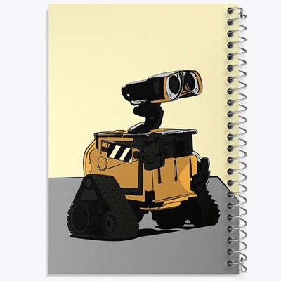 دفتر لیست خرید 50 برگ خندالو طرح وال ای (WALL-E) کد F2894